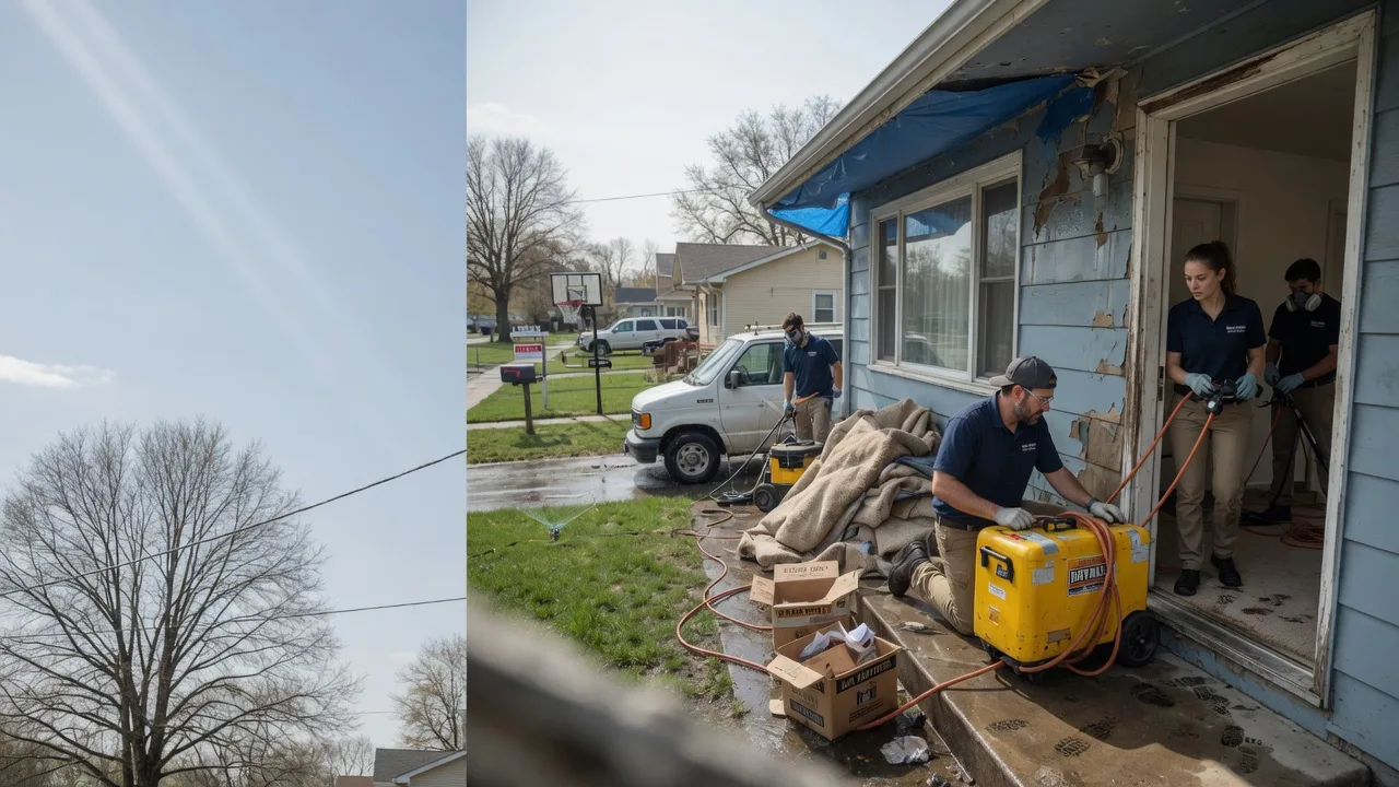 Basement Flood Cleanup in Dewitt, MI near me